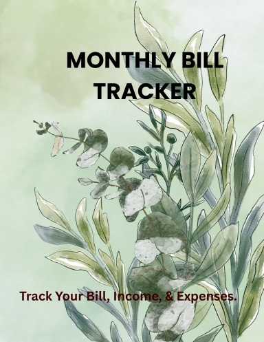 MONTHLY BILL TRACKER