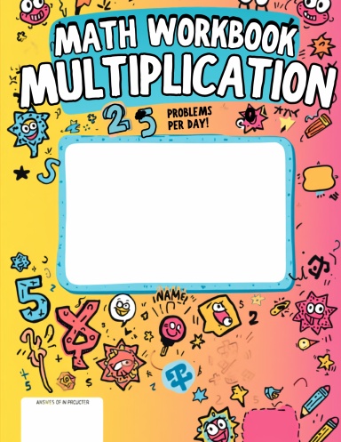 Math Workbook: Multiplication