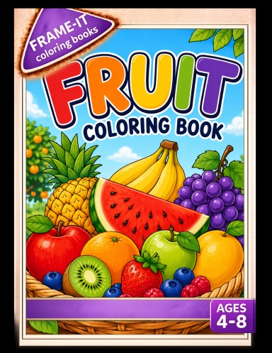 Fruit Coloring Book