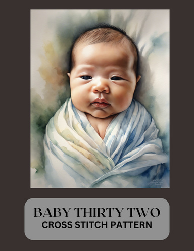 BABY THIRTY TWO CROSS STITXCH PATTERN