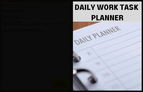 DAILY WORK TASK PLANNER