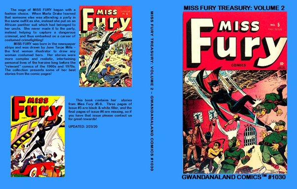 Miss Fury Treasury: Volume 2