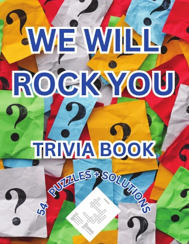 QUEEN TRIVIA PUZZLE BOOK