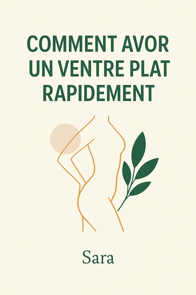 Comment avoir un ventre plat,Comment perdre du poids rapidement