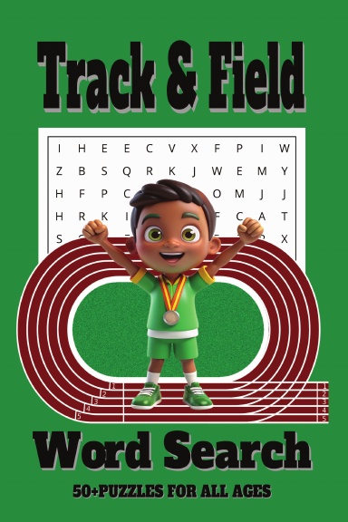Track & Field Word Search Book