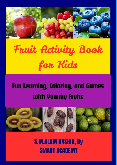 Fruit Activity Book for Kids