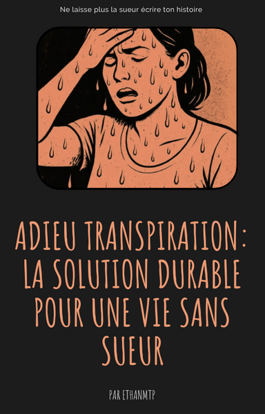 ADIEU TRANSPIRATION : La solution durable pour une vie sans sueur