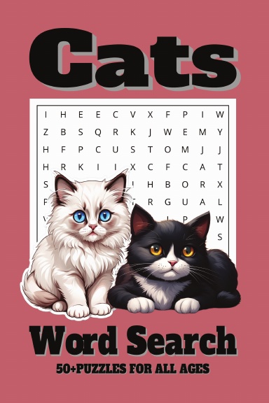 Cats Word Search Book
