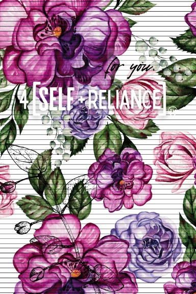 Bloom Within : A Floral Journal for Self-Reliance and Reflection
