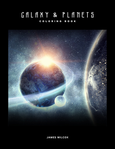 Galaxy & Planets Coloring Book
