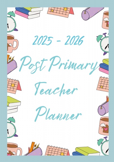 Post Primary Teacher Planner