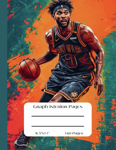 Graph Interior Pages, 8.5"x11",160 Pages