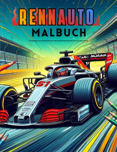 Rennauto Malbuch
