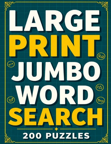 Large Print Jumbo Word Search