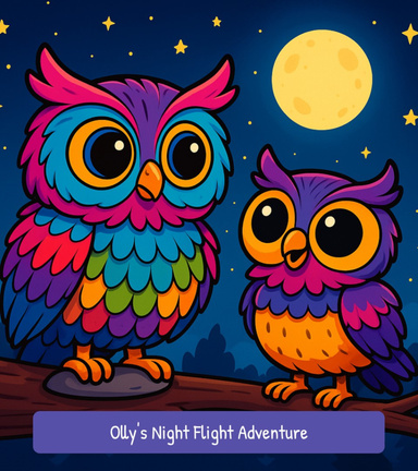 Olly the Owl’s Night Flight