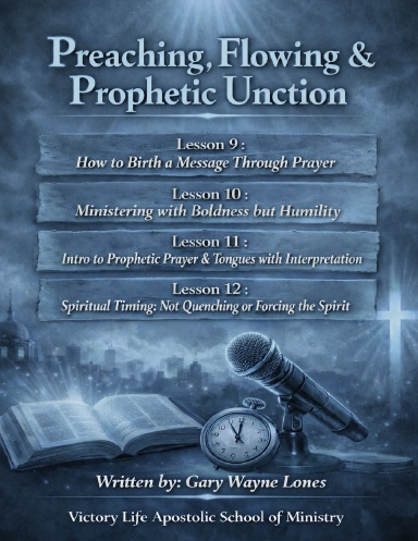 Preaching, Flowing & Prophetic Unction
