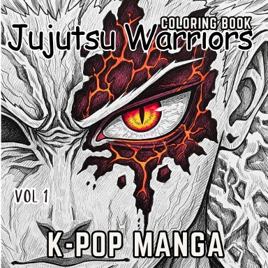 K-Pop Anime Coloring Book