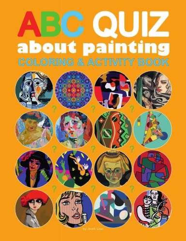 ABC Quiz about Painting Activity Book