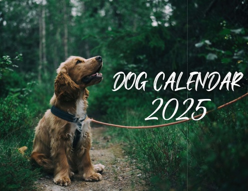 Dog Calendar 2025