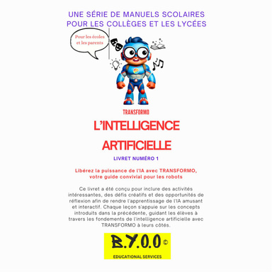 L'INTELLIGENCE ARTIFICIELLE FOR SCHOOLS (French)