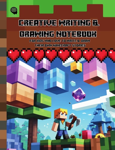 Blocky Ideas: Creative Writing & Drawing Notebook