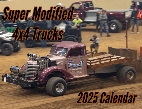Super Modified 4x4 Trucks 2025 Calendar