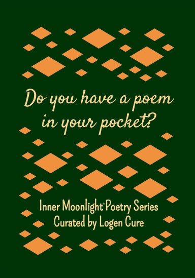 Inner Moonlight Poetry Series "Do you have a poem in your pocket?" hardback lined A5 notebook