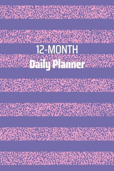 12-Month Daily Planner