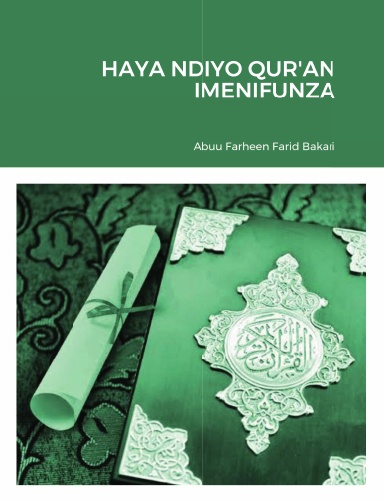 HAYA NDIYO QUR'AN IMENIFUNZA