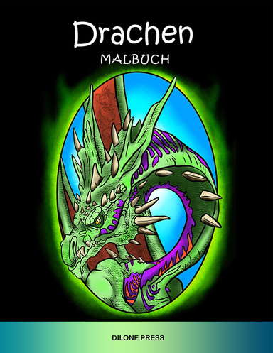 Drachen Malbuch