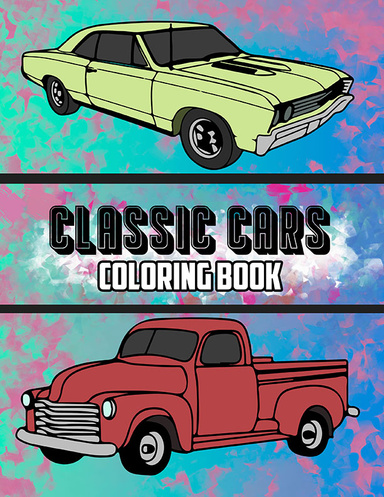 Classic Cars Coloring Book: Volume 5
