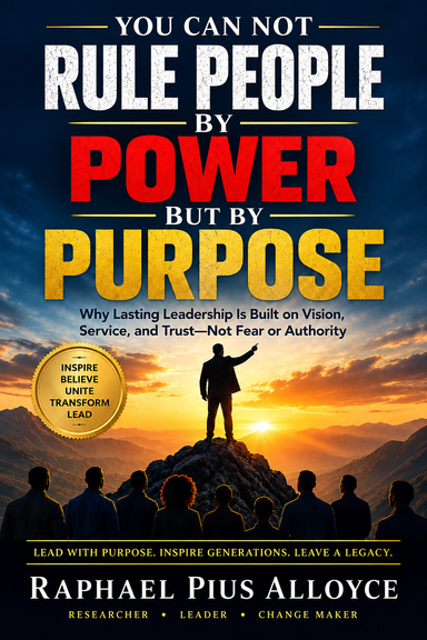 You Cannot Rule People by Power, but by Purpose