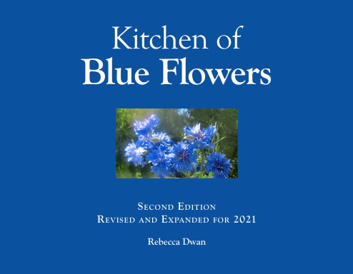 Kitchen of Blue Flowers