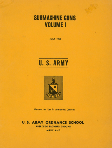 Submachine Guns Volume I