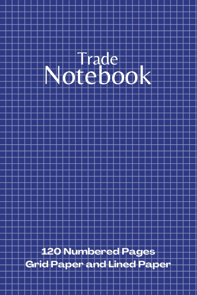 Coil Bound Trade Notebook with 120 Numbered Pages