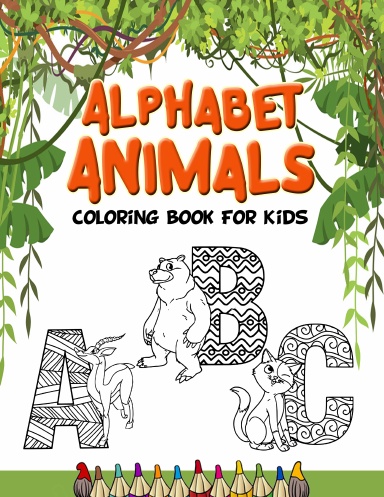 Alphabet Animal Poster A - Z Children Educational