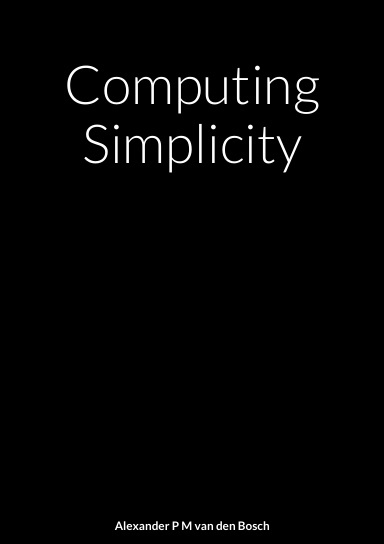 Computing Simplicity