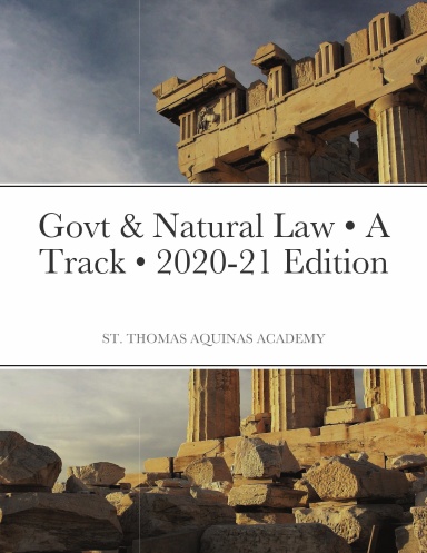 Govt & Natural Law • A Track • 2020-21 Edition