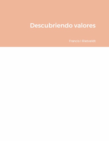 Descubriendo valores