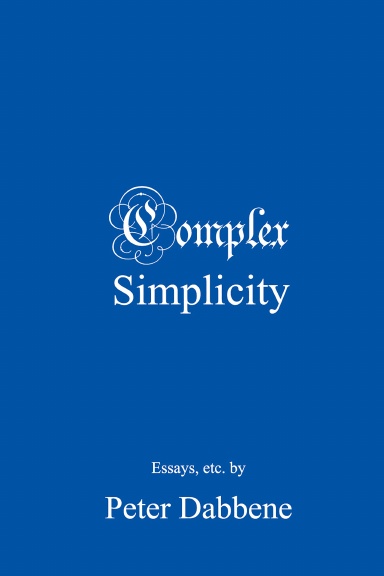Complex Simplicity