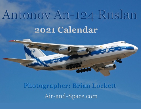 Antonov An-124 Ruslan, 2021 calendar