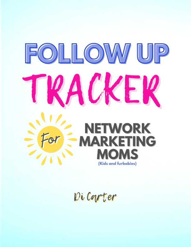 Follow up Tracker, Ebook