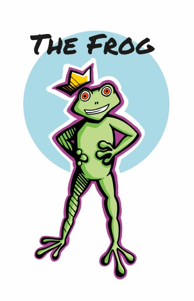 The Frog (saddle stitch version)