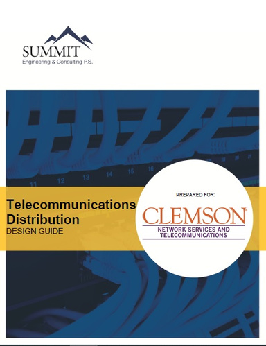 Telecommunications Distribution DESIGN GUIDE