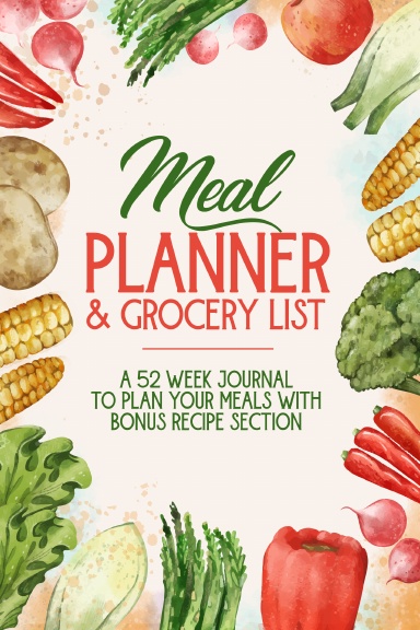 Meal Planner & Grocery List Journal