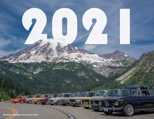 2021 BMW 2002 Calendar