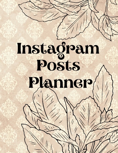 Instagram posts planner