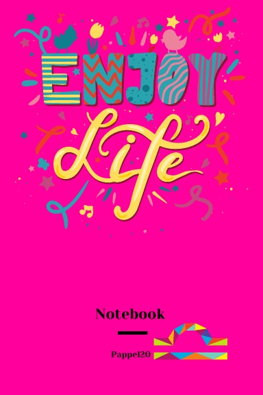 Lined Notebook Libra Sign |Cover Hollywood Cerise color |160 page | 6x9 Inches