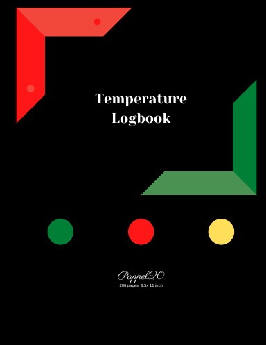 Device Temperature Log Book |206 pages | 8.5x11 Inches
