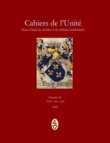 N° 26 Cahiers de l'Unité